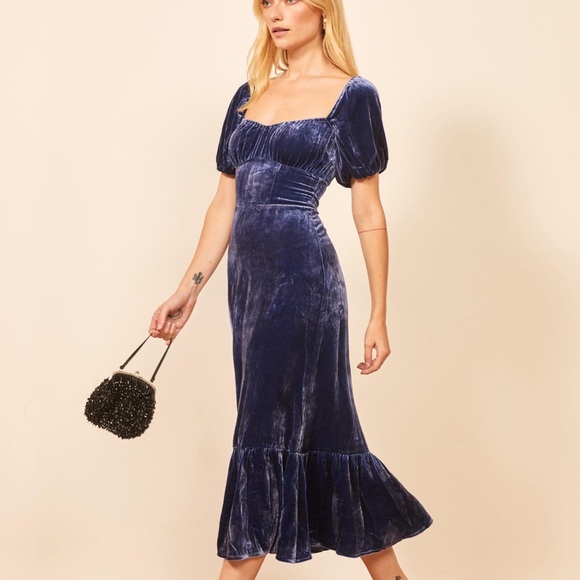 Reformation Danube Dress Holt Linen Dress